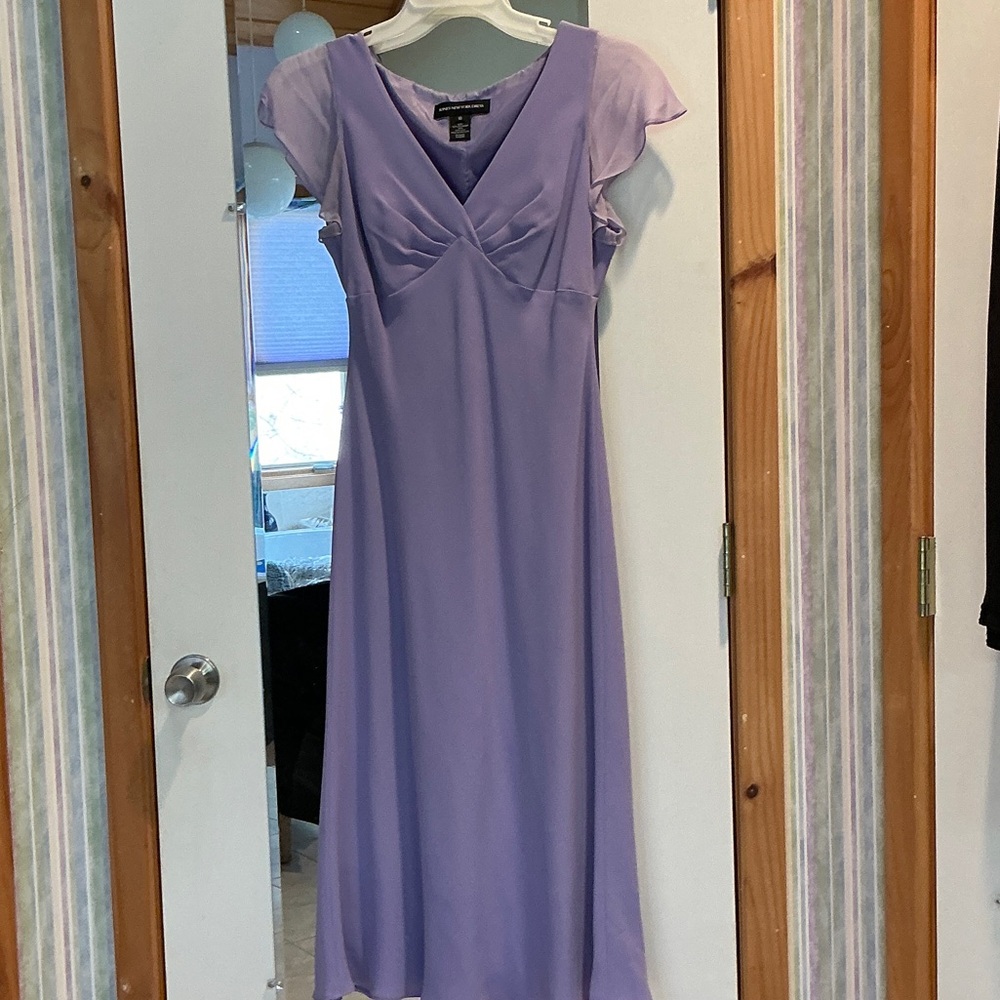 Jones New York Lavender Midi Dress